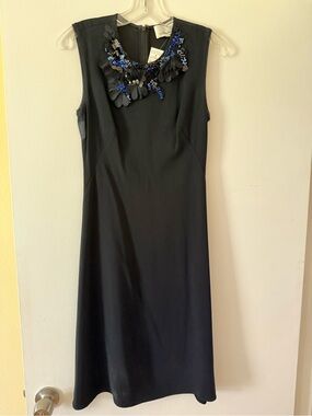 3.1 Phillip Lim Black Embellished Silk Dress — NWT | Size 2 | Originally $750